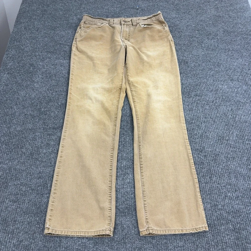 Polo Ralph Lauren Corduroy Pants Mens 33x32 Tan‎ 100% Cotton Workwear Skater Y2K